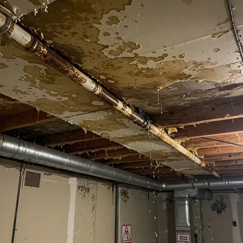 Ceiling Water Damage Repair in Dickeyville, WI