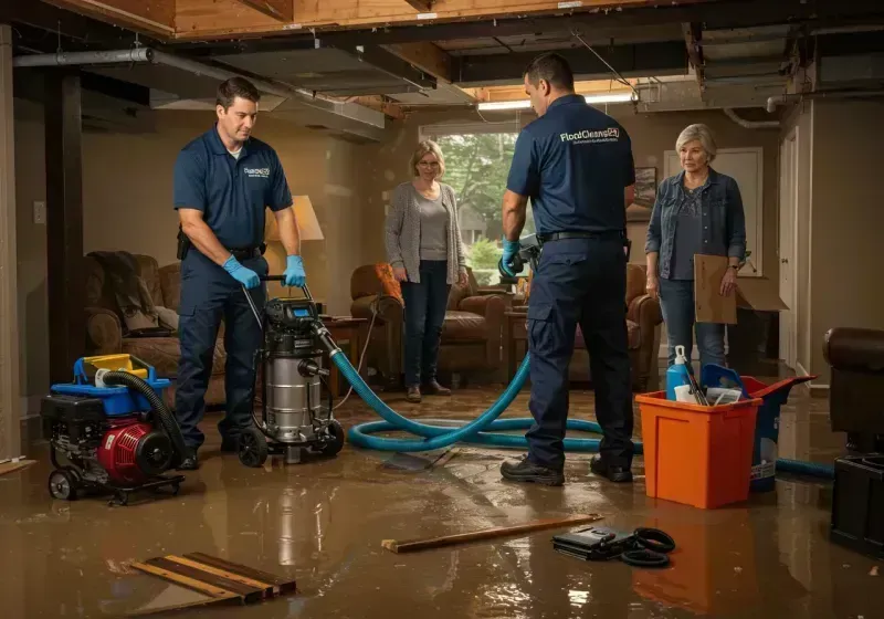 Basement Water Extraction and Removal Techniques process in Dickeyville, WI